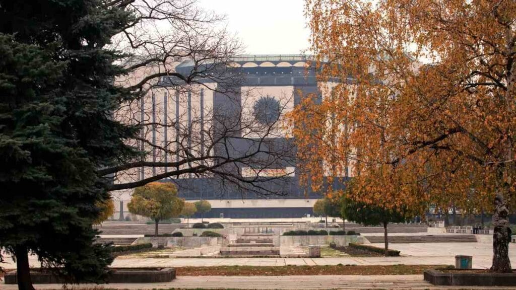 Visiting the National Palace of Culture in Bulgaria