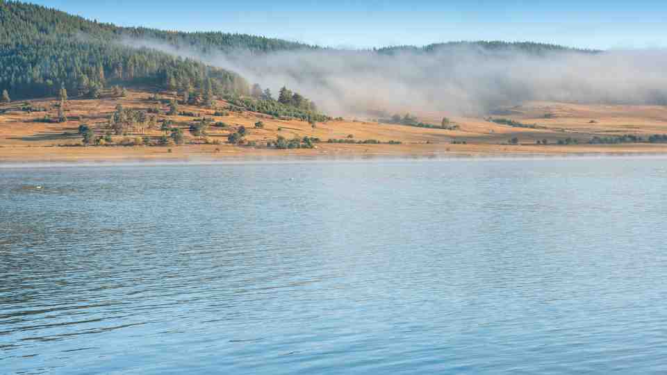 Fishing at Batak Reservoir